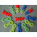 Durable Colorful Various Shaps Silicone Cable Winder For Earphone / Headphones